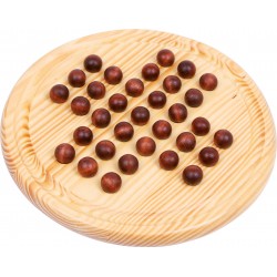SOLITAIRE BILLES EN BOIS
