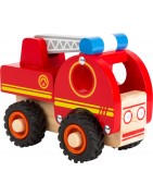 PIM POM, jeu, camion pompier, ambulance, police, urgences